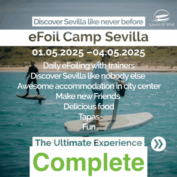 Sevilla e-Foil <br> City Camp <br>  01.05.2025 - 04.05.2025